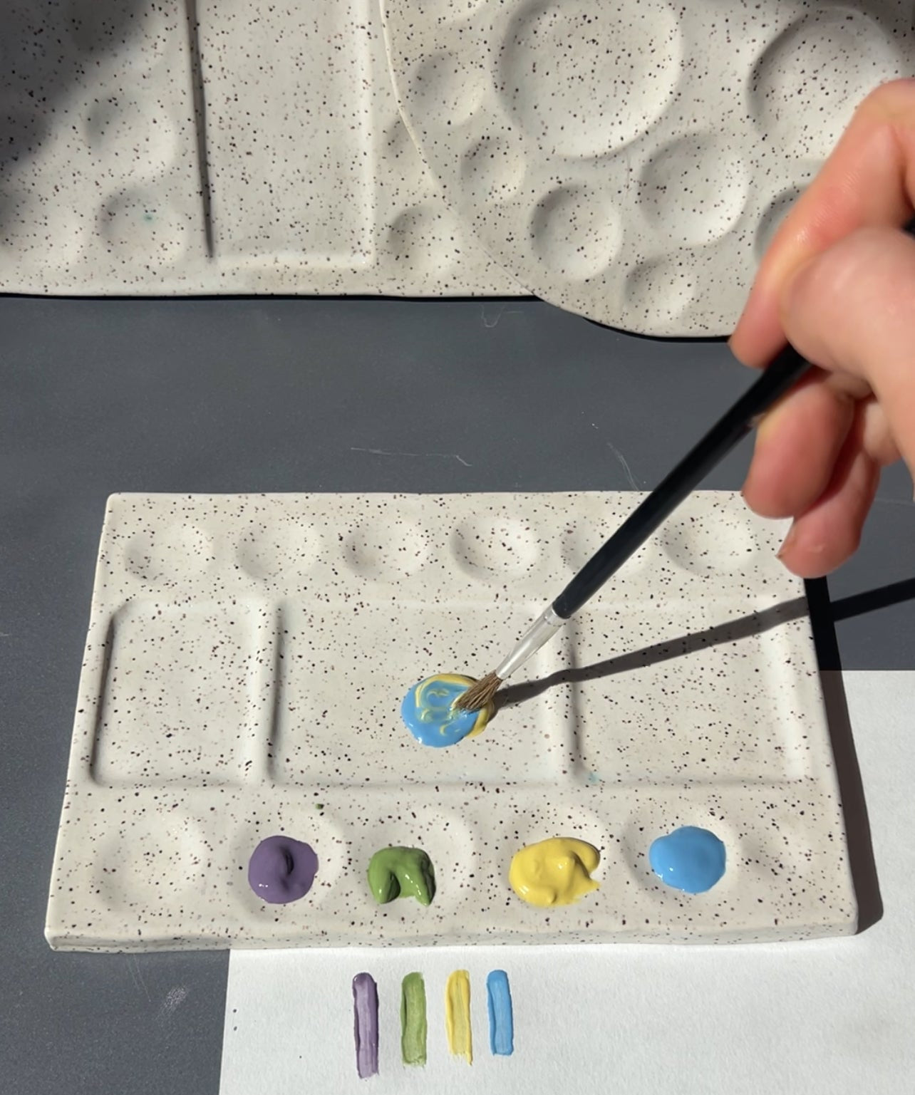 Ceramic Paint Palette | Saturday, July 5, 1-4pm