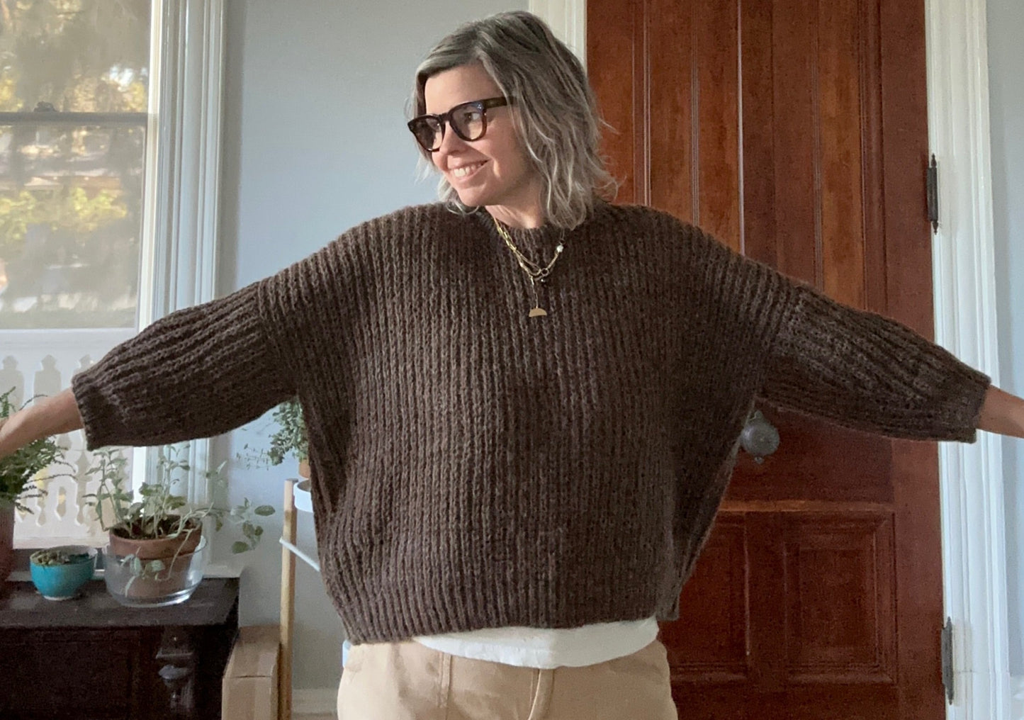 Fisherman's Rib Sweater Pattern
