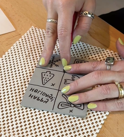 Block Printed Holiday Cards | Sunday, November 2 | Saturday, December 6, 10-4