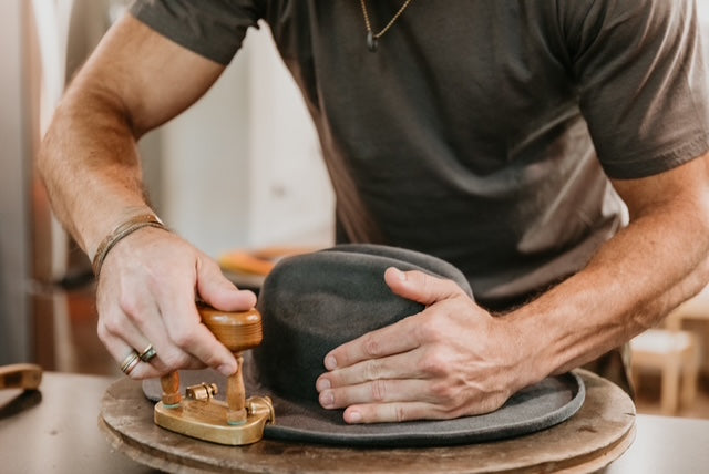 Hat Reshaping Workshop | Wednesday, December 10, 5-8pm