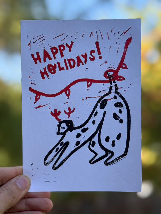 Block Printed Holiday Cards | Sunday, November 2 | Saturday, December 6, 10-4