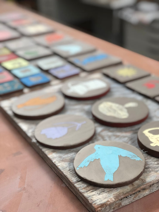 Stenciled, Drawn & Transferred: Clay Surface Deep Dive | 4 Week Class June 4-25, Wednesdays 5:30-8:30pm