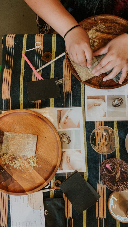 Ring Carving Class | Saturday, March 15, 1-5pm