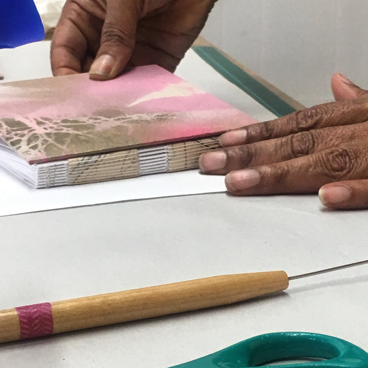 Cut, Fold, Cover, Sew: Bookbinding for Beginners | Saturday, May 10, 12-5pm