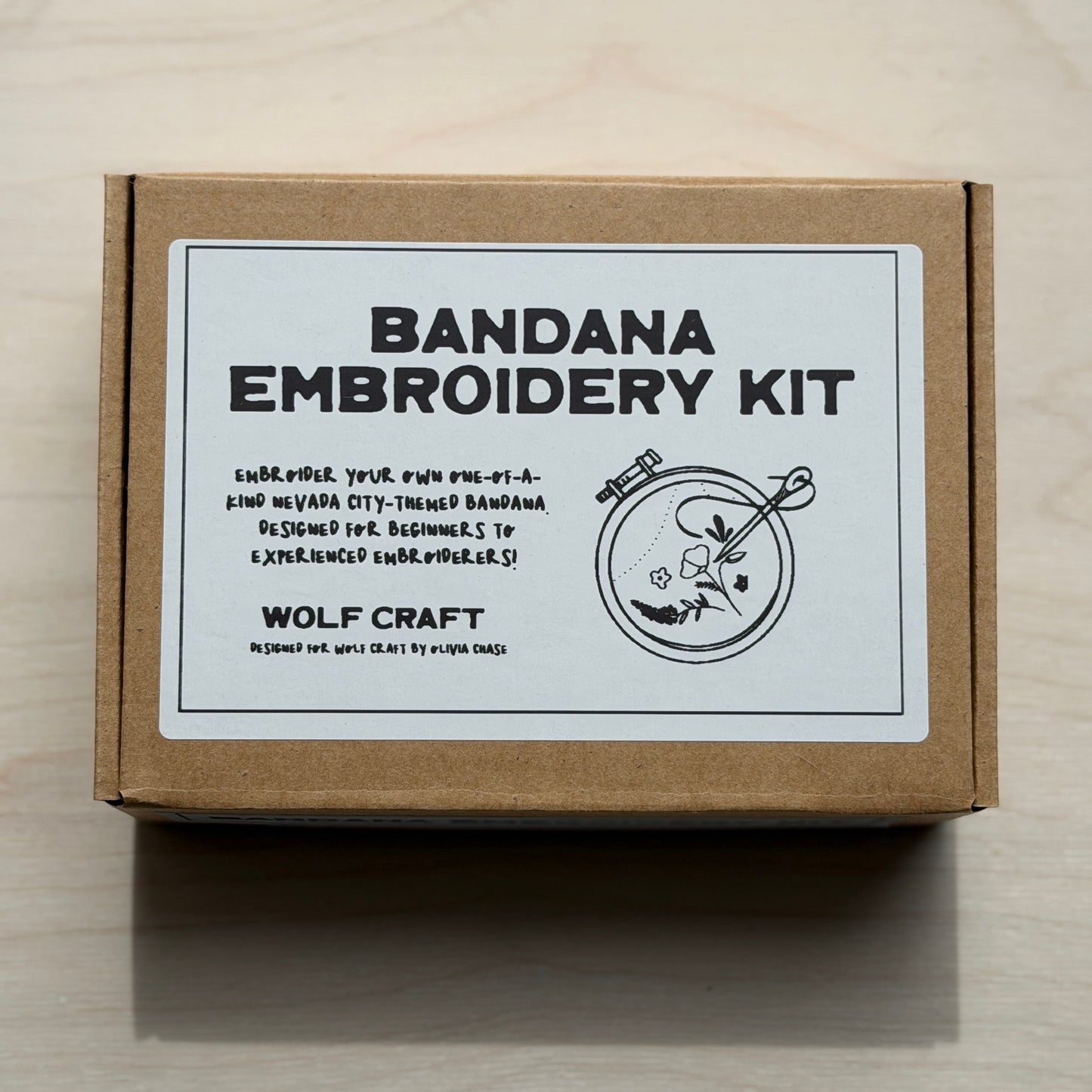 Bandana Embroidery Kit