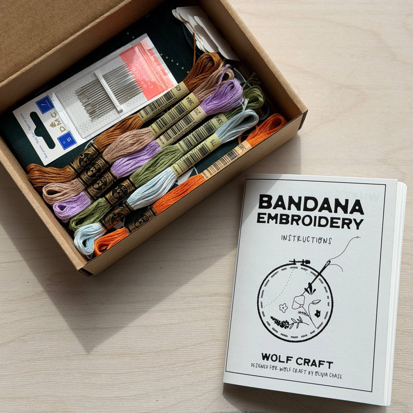 Bandana Embroidery Kit