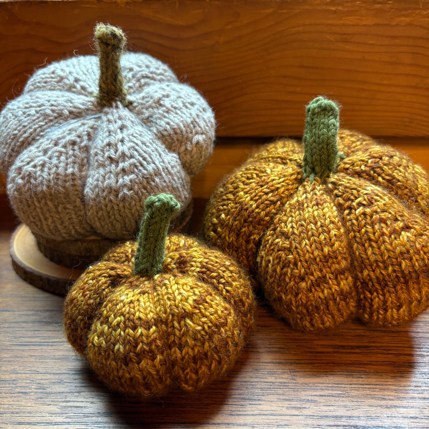 Magic Loop Knitted Pumpkins | Sunday, October 18, 12-4pm & Monday, October 26, 6-8pm