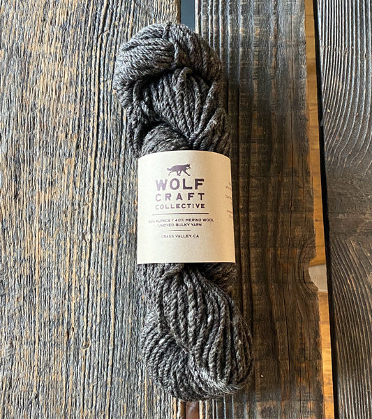 60% ALPACA / 40% MERINO WOOL UNDYED BULKY YARN